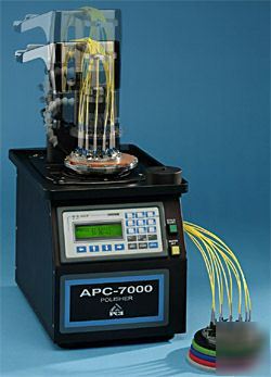 Fiber optic polisher - apc 7000