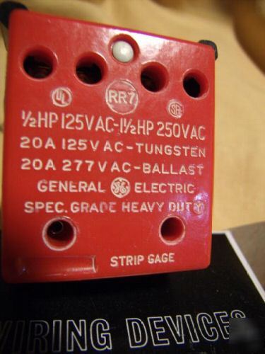 Ge RR7 latching relay 24V coil hvac controls 