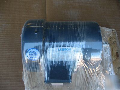 Leeson electric 3-phase electric ac motor 1/2 hp