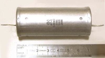 0,22UF 600V teflon hi-end capacitors ft-3. lot of 4