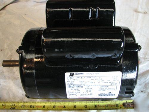 Magentek air compressor electric motor, 15.0 amp 1 ph