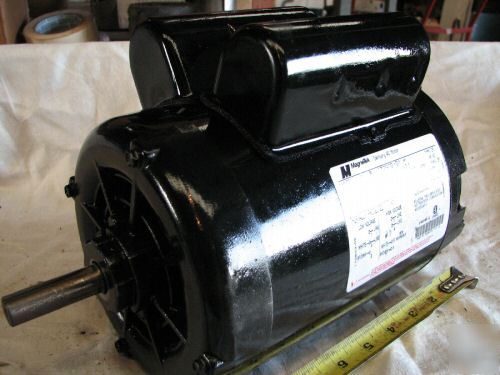 Magentek air compressor electric motor, 15.0 amp 1 ph