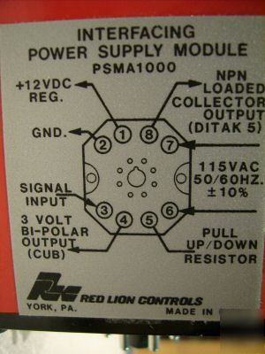 Redlion psma power supply & interface module