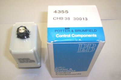 Time delay relay potter brumfield CHB38 30013 
