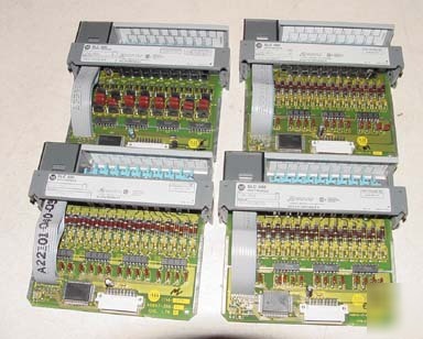 4PC allen bradley SLC500 dc input module 1746-IB16