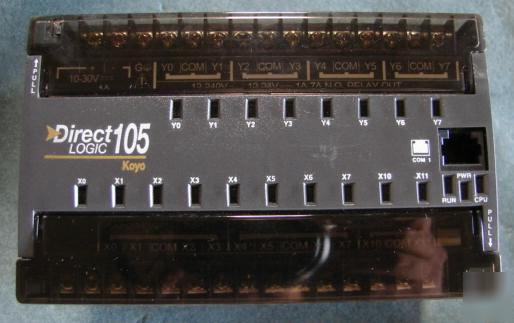 Direct 105 logic F1-130DR-d 10 dc input/8 relay output 