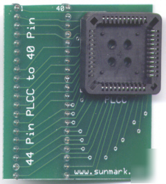 New 44 pin plcc to 40 dip adapter kit - brand 