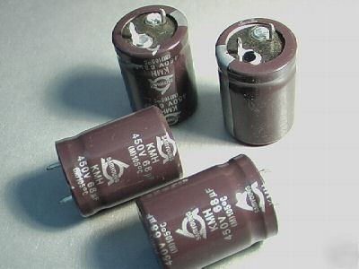 68UF 450V capacitor for tube amp lot of 4