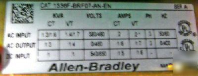 Allen bradley 1336F-BRF07-an-en ac drive vfd excellent