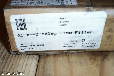 New allen bradley line filter 74102-006-01 roxburgh