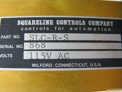 Squareline controls for automation slc-r-s