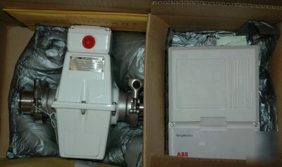  abb 2.5â€ sanitary flowmeter and transmitter