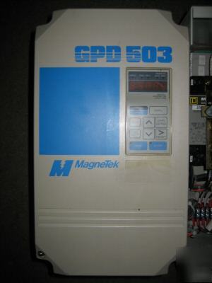 Magnetek DS316 gpd 503 GPD503 7.5/10HP variable drive