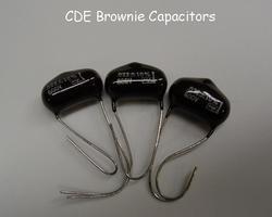 Cde brownie capacitors .022 uf 600 volts qty 10