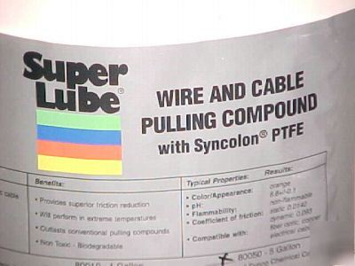 Super lube wire & cable pulling compound / 5-gallon