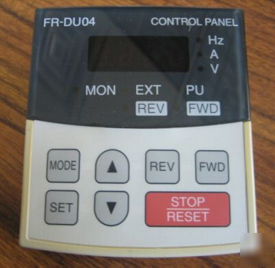 Mitsubishi/freqrol fr-DU04 control panel FRDU04
