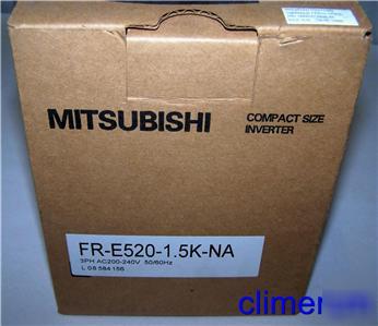 Mitsubishi fr-E520-1.5K-na inverter 3PH AC200-240V 