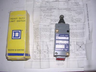 New square d heavy duty limit switch, # 9007-B54D 