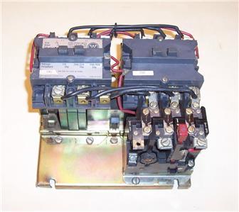 Westinghouse contactor set size 0 mechanical interlock
