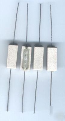 5 watt power resistors 56 ohm lot of 4 made in usa