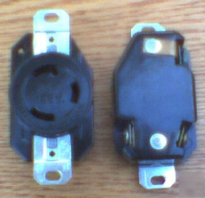 Hubbell receptacle HBL2610 30 amp 125 v L5-30R 2610A