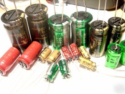 Audiophile capacitor mini kit muse, elna, fm more 
