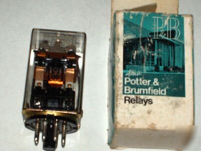 Nos potter brumfield KAP11AG electrical relay 