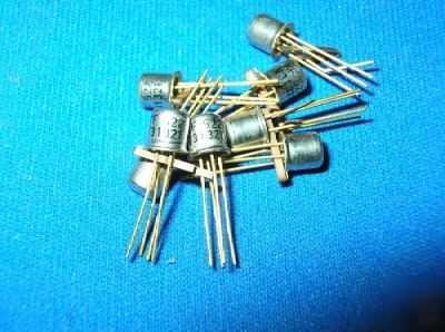 Transistor tesla KF522 / BF522 / gold pin