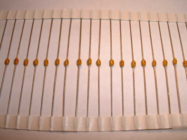 Ceramic capacitor 0.01UF 10NF 50V axial philips