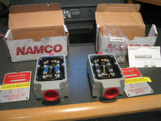 Namco standard travel limit switches 125/600V