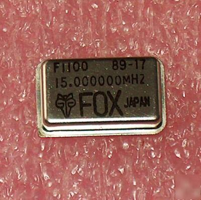 Fox oscillator 15.000000 mhz crystal module