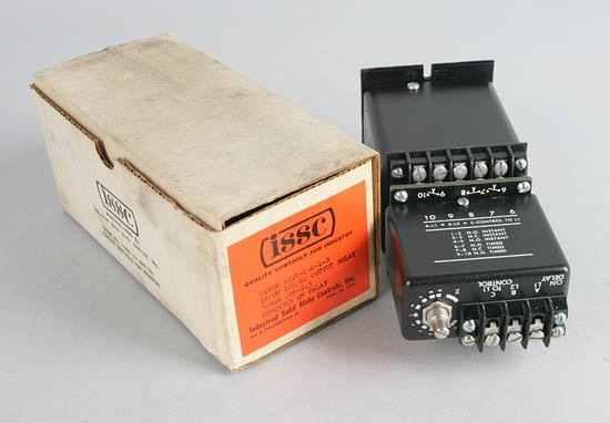 Issc model 1014 industrial solid state timer 