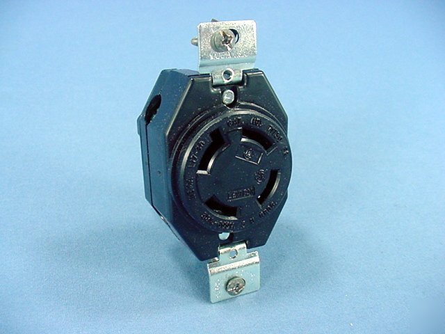 Leviton L17-30 locking receptacle 30A 600V 3Ã¸ 2740
