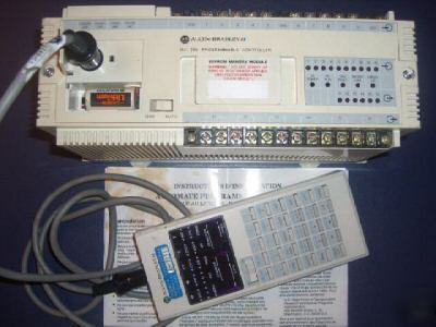 Allen-bradley slc 100 1745-LP101 plc + 1745-PT1 +eeprom