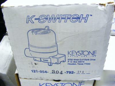 Keystone k-switch indicating switch 