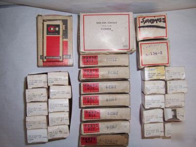 Lot -38 cutler hammer starter parts springs switches...