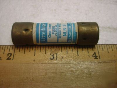 Nln-4 4 amp one time fuse (qty 1 ea)