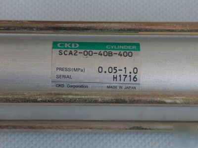 Ckd cylinder SCA2-00-40B-400 medium bore size cylinder