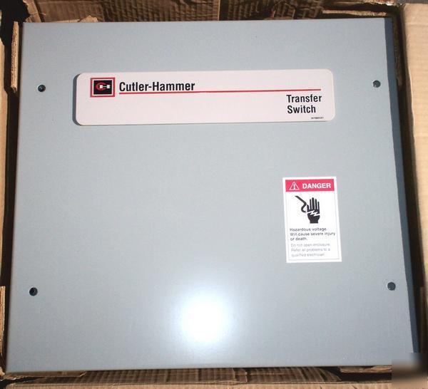 New ? cutler hammer auto transfer switch automatic 30A