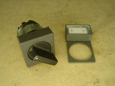 Ge industrial 2 pos. selector switch cema