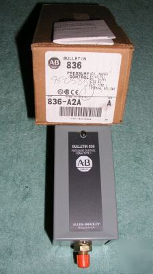 New allen-bradley 836-A2A pressure control 