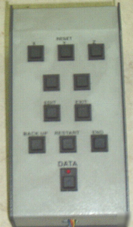 Robotic control panel pendant 11 button #6090