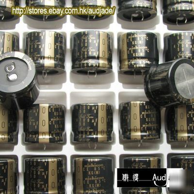 6PCS 4700UF 50V nichicon kg gold tune audio capacitors