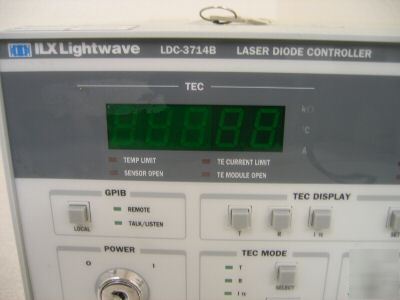 Ilx lightwave ldc-3714B laser diode controller 