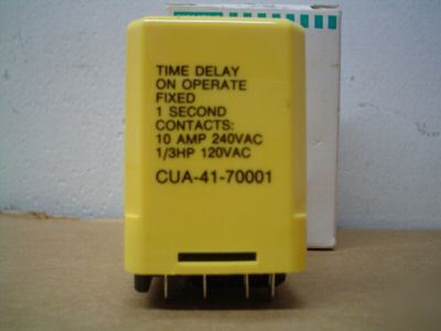 Potter & brumfield cua-41-70001 time delay 1 second