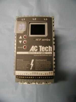 Ac tech 1/2 hp 1,3 phase variable speed drive #SF205Y
