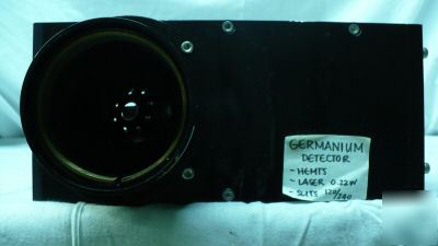 Germanium detector (.22W laser, hemts, 120/240 slits)
