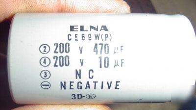 New elna 200V 470UF capacitor 1PCS