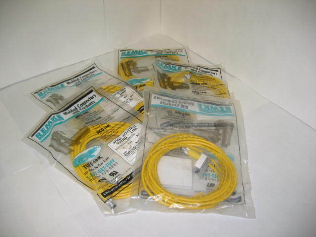New remke 4POLE 12' male female cable 204K0120G qty-5 - -