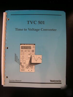 Tek tvc 501 time to voltage converter service manual